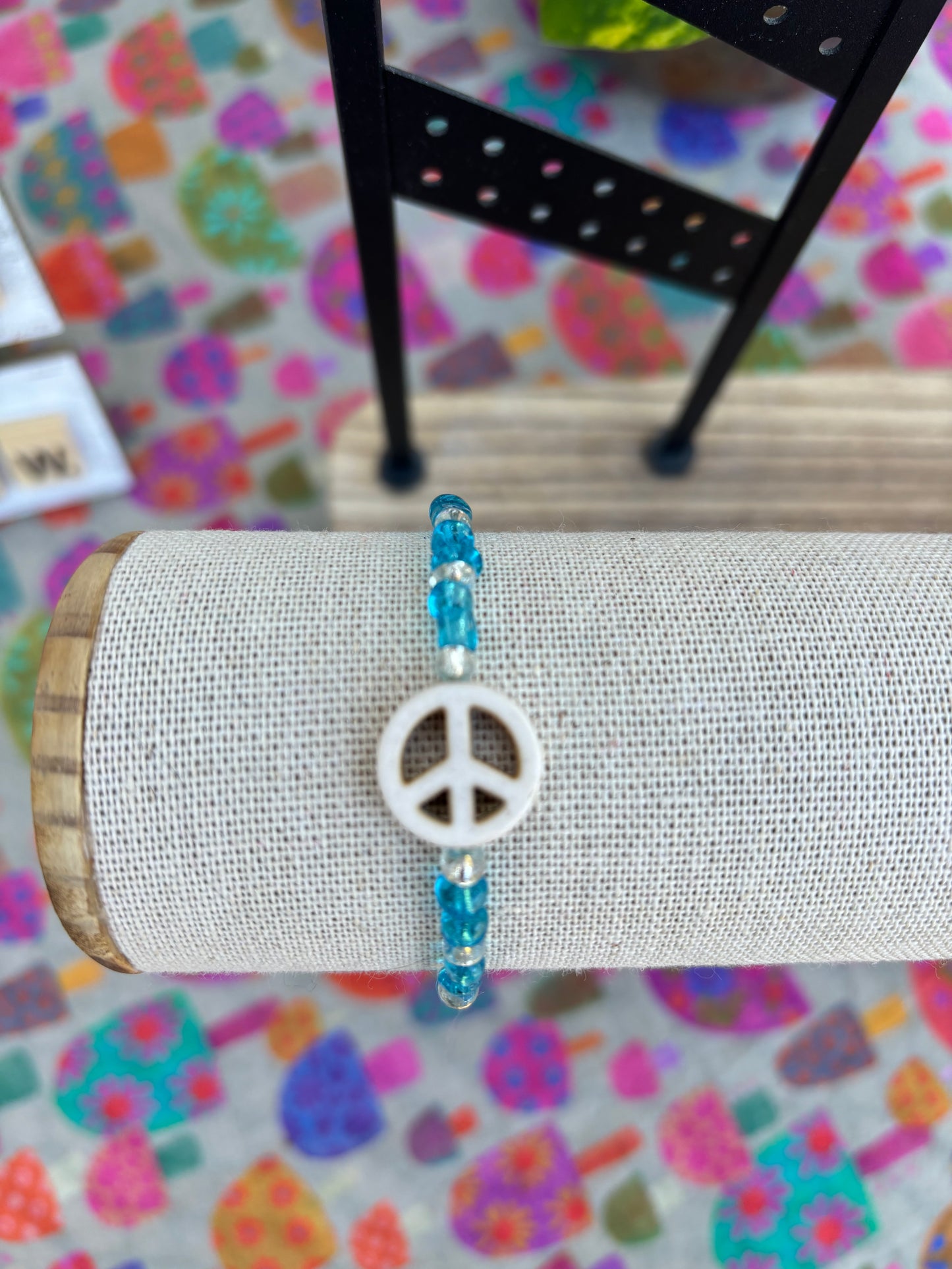 Peace on earth bracelet