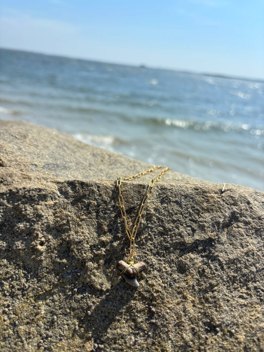Shark grip necklace