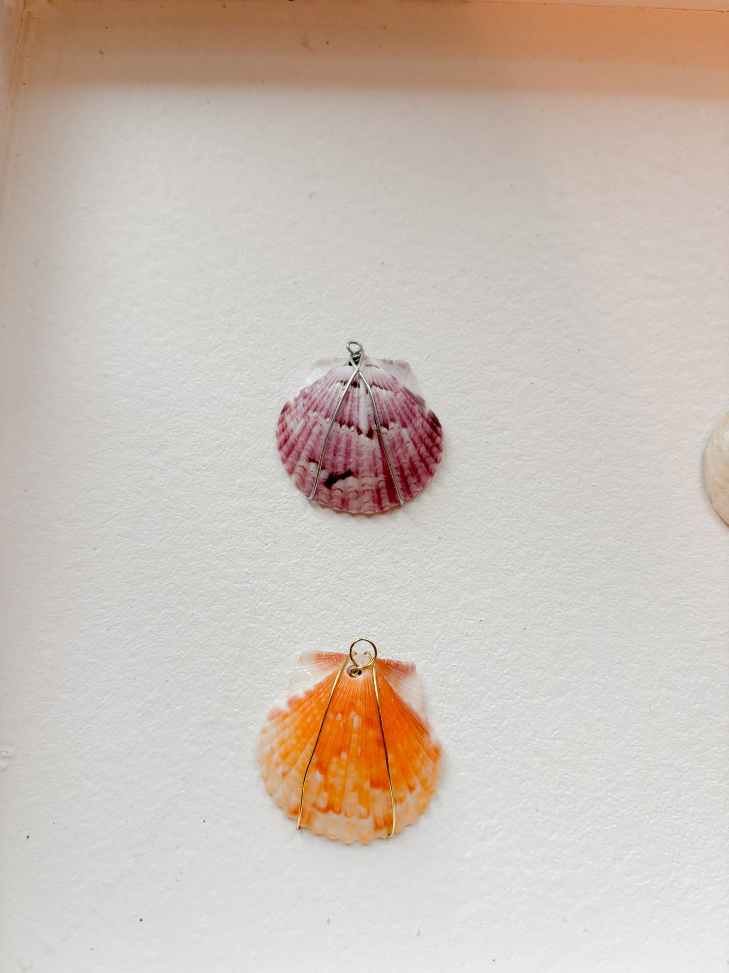 Wrapped Shell charm