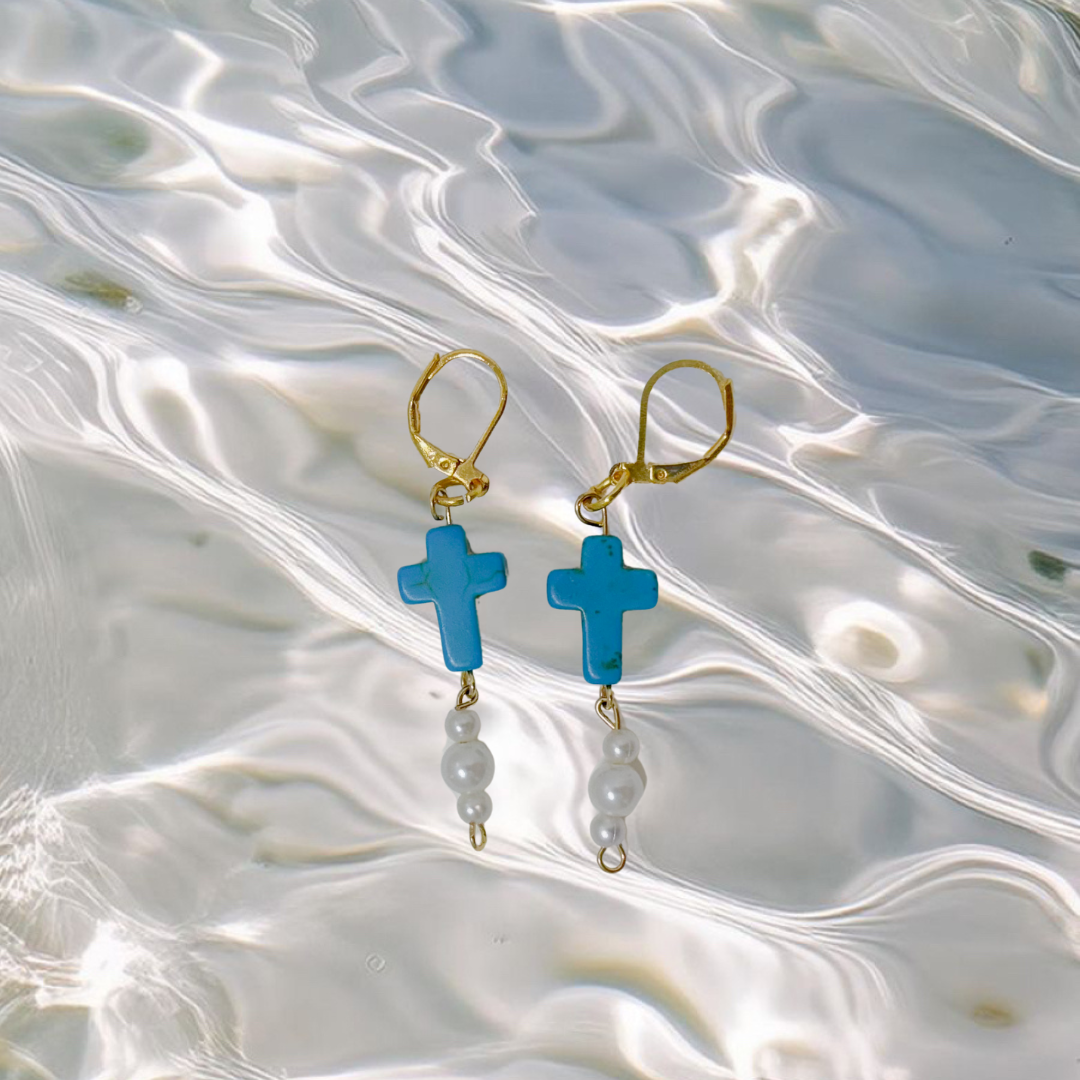 Peace in Him earrings