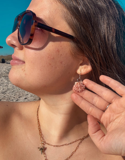 Original calico earrings