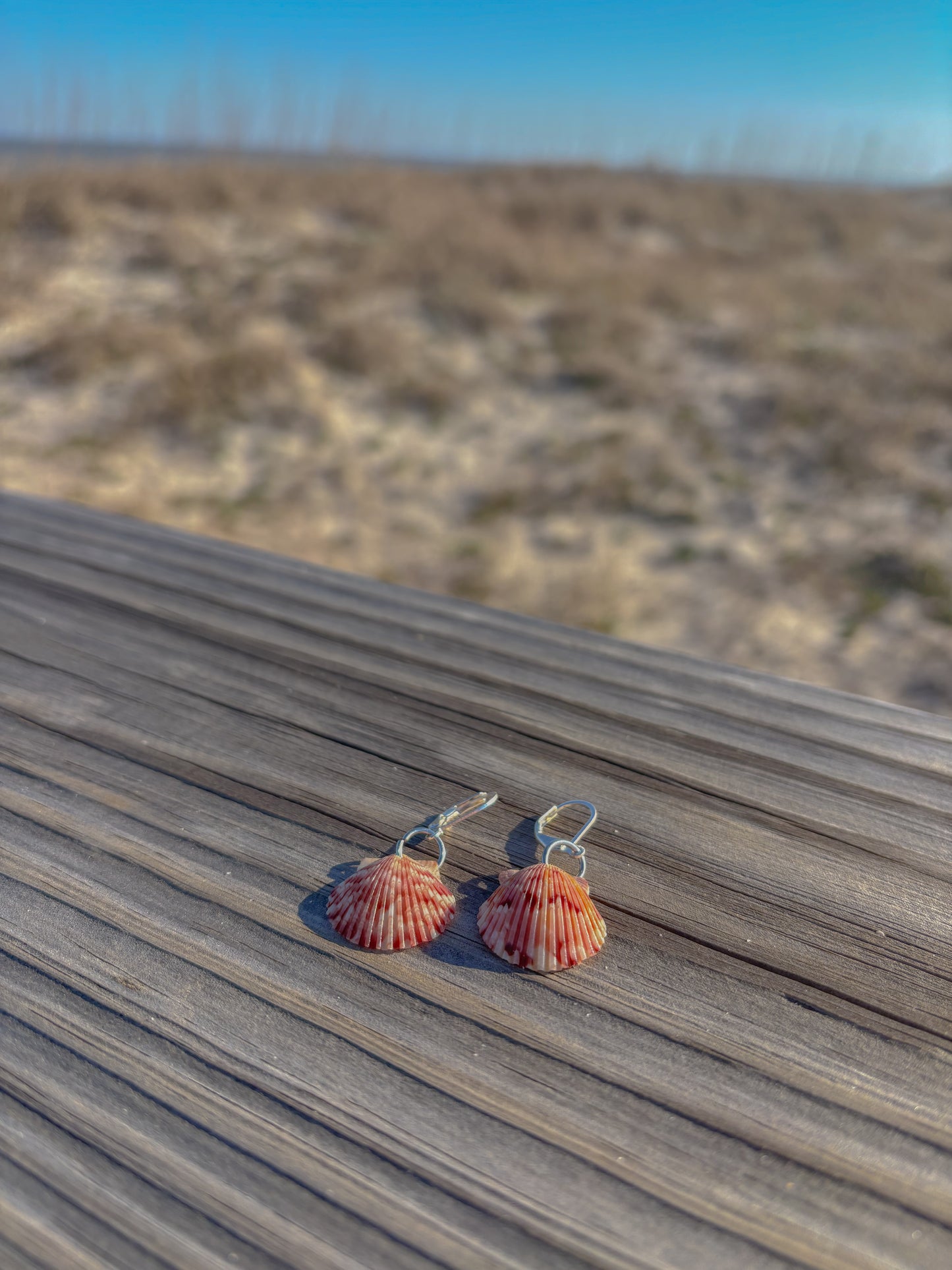 Original calico earrings