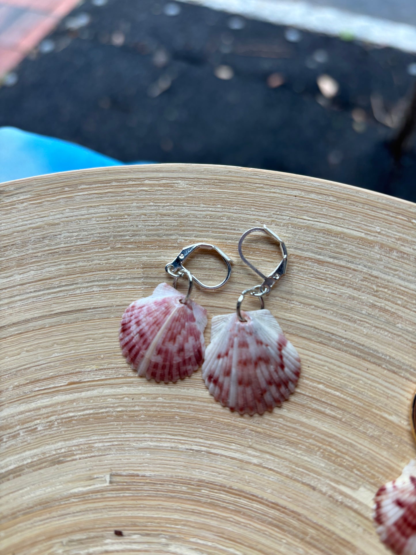 Original calico earrings