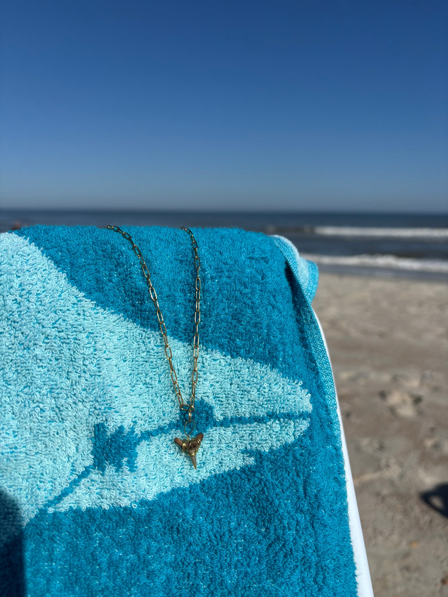 Shark grip necklace