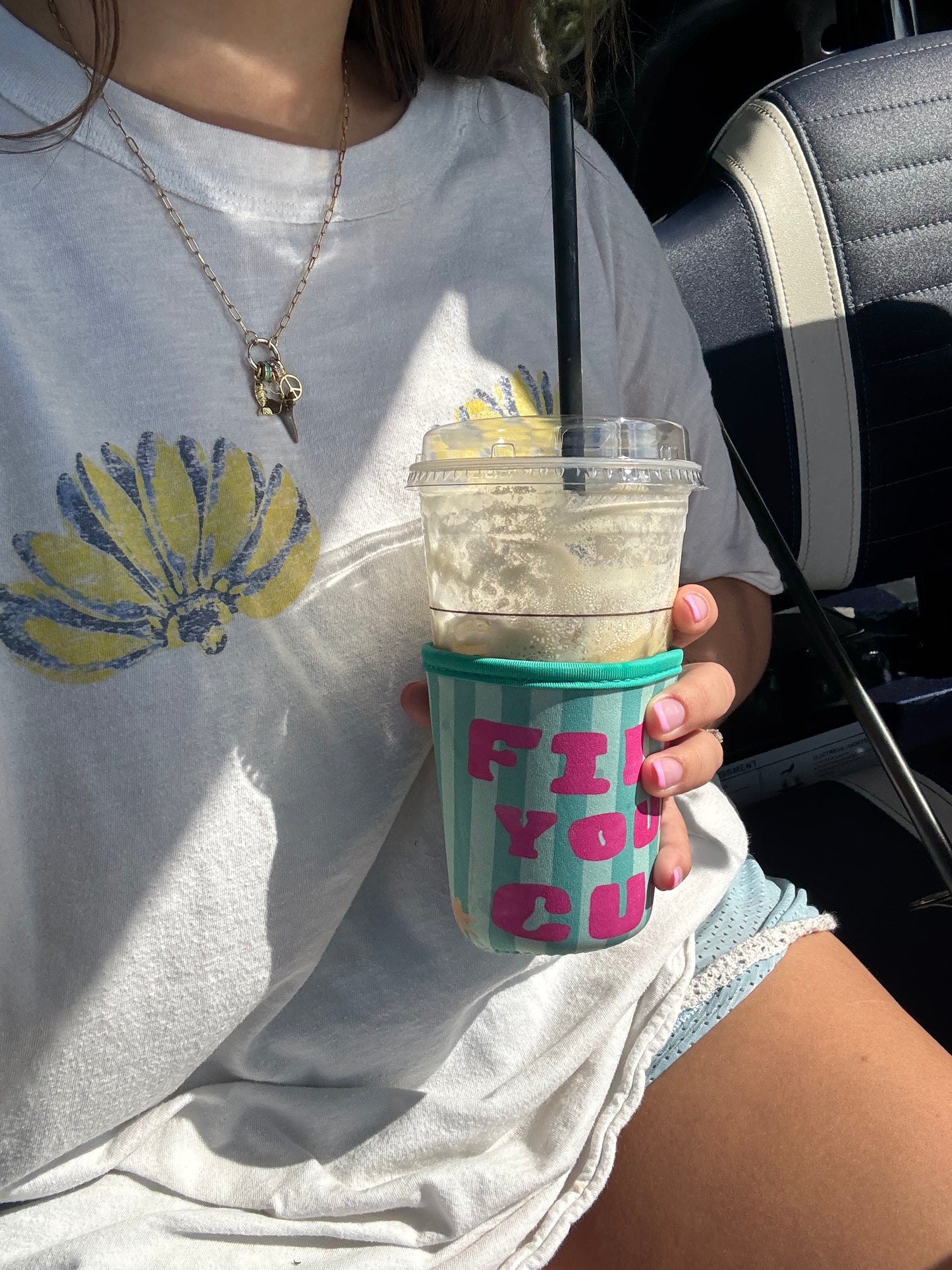 Fill Your Cup | Iced Coffee Koozie