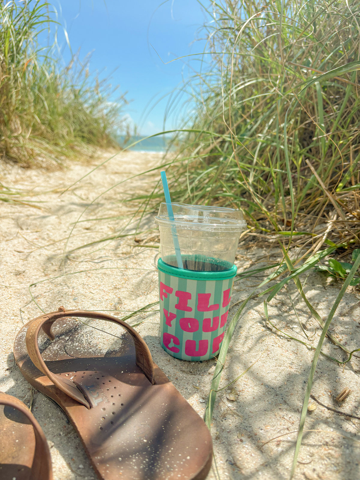 Fill Your Cup | Iced Coffee Koozie