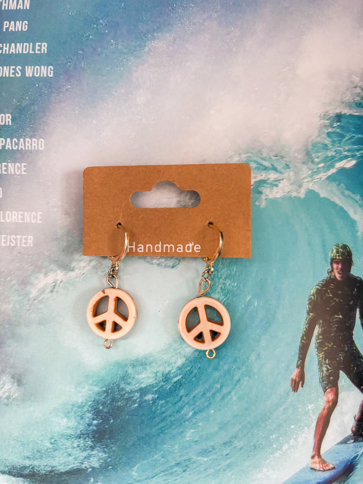 Peace Out Earrings