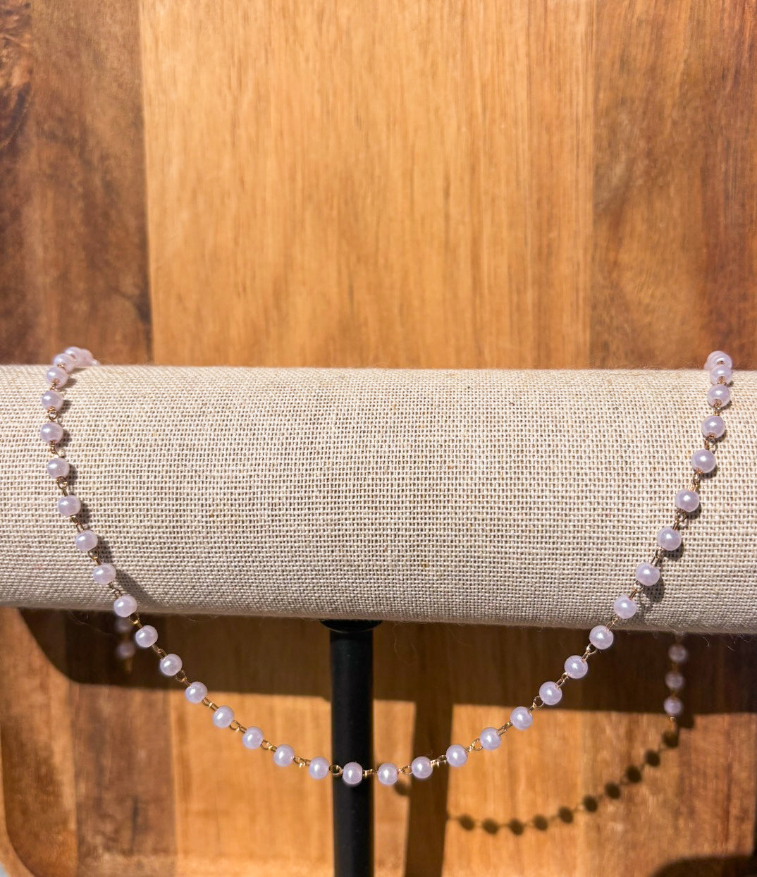 Chain Pearl necklace