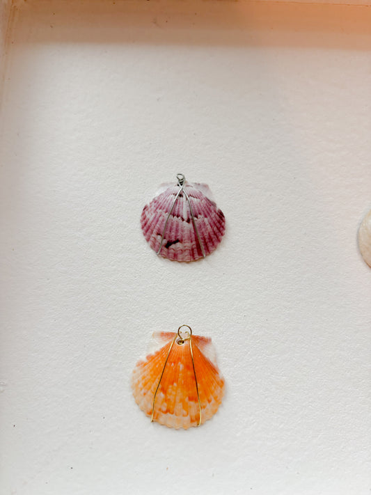 Wrapped Shell charm