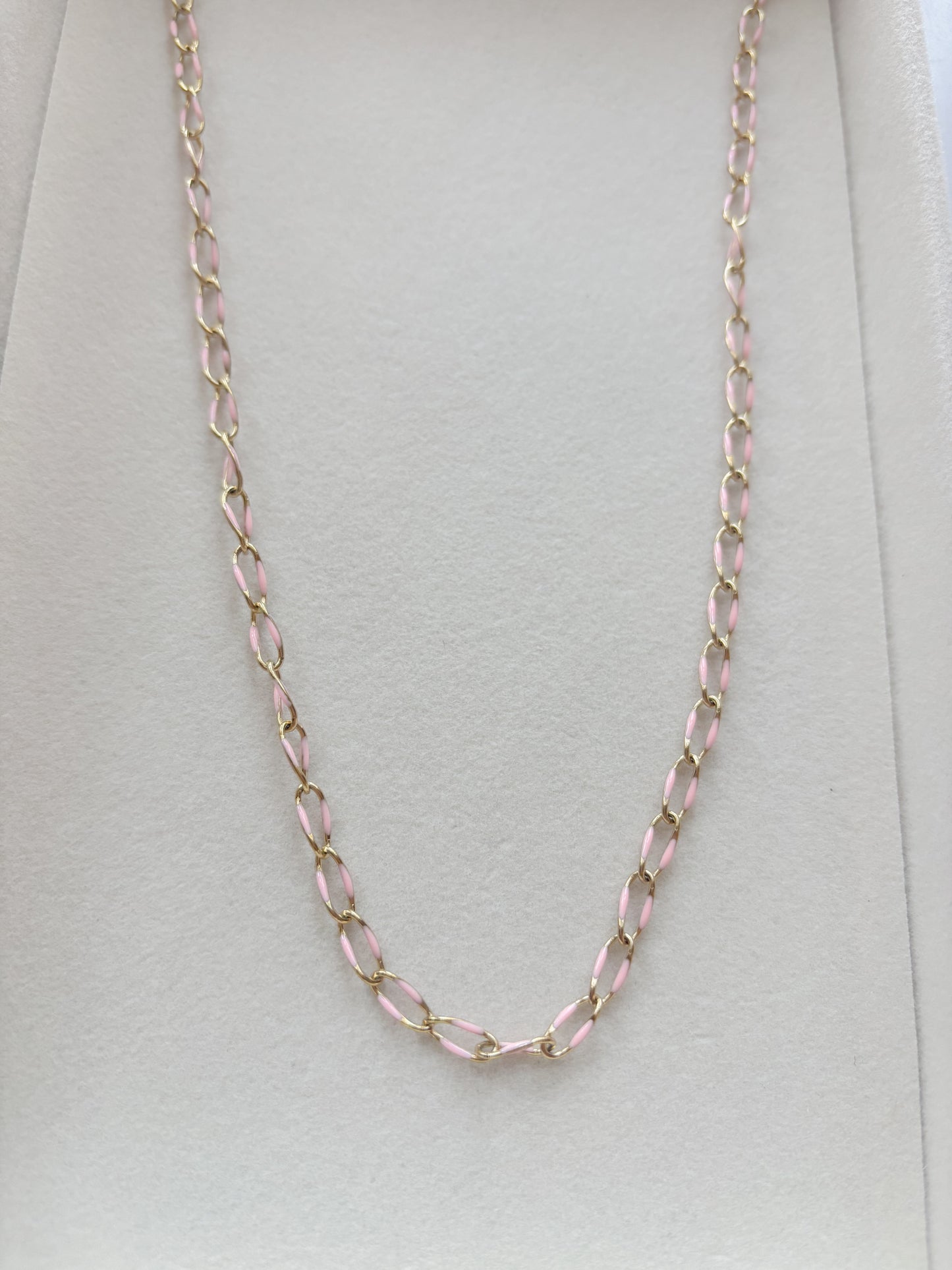 Pastel Pink chain