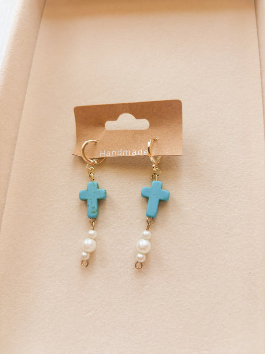 Peace in Him earrings